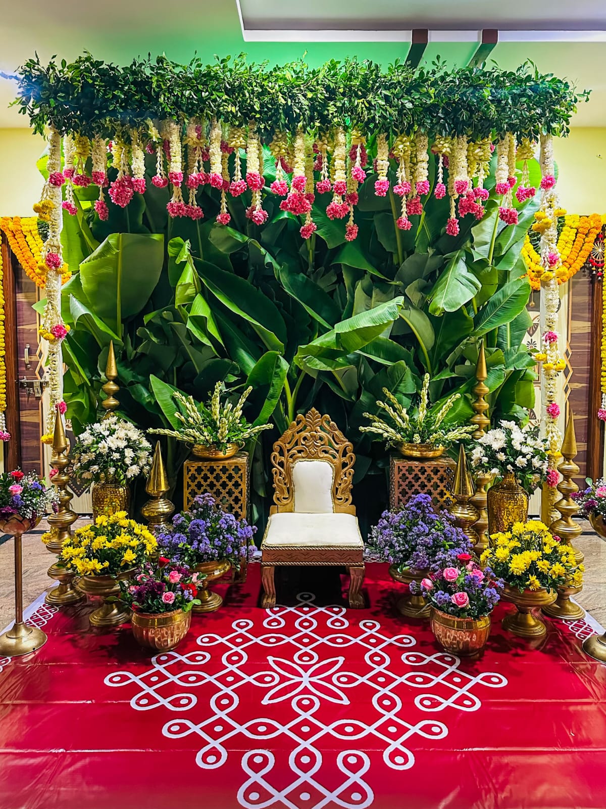 Boho Mehendi Canopy Decor